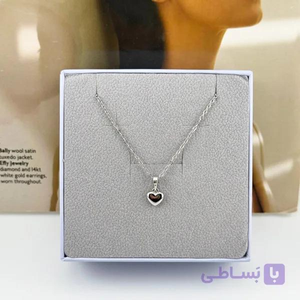 گردنبند زنانه ژوپینگ – مدل قلب کوچولو — تصویر 1