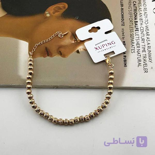 دستبند دوریکا طلایی ژوپینگ — تصویر 1