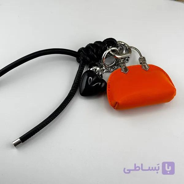 چارم بَگ طرح کیف نارنجی — تصویر 1