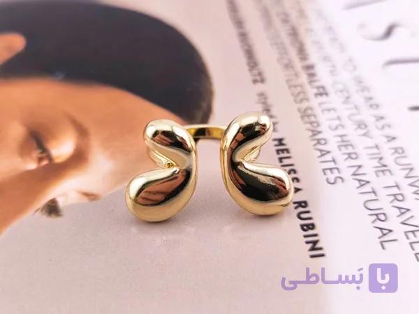 انگشتر مینیمال زنانه رنگ ثابت کد 11164 — تصویر 1