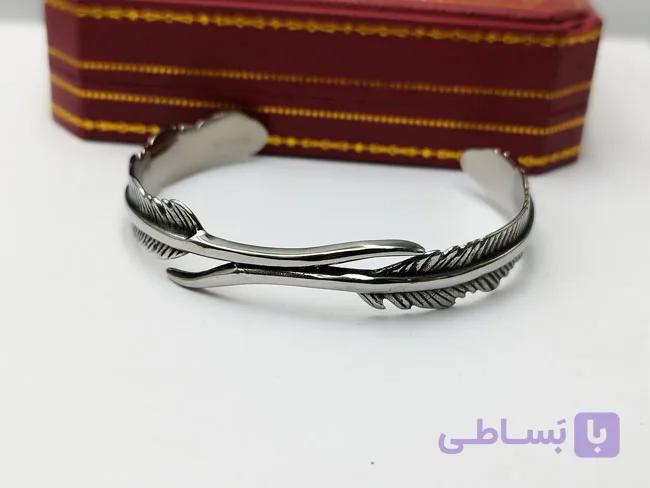 دستبند پر طرح سیاه قلم کد da102 — تصویر 1