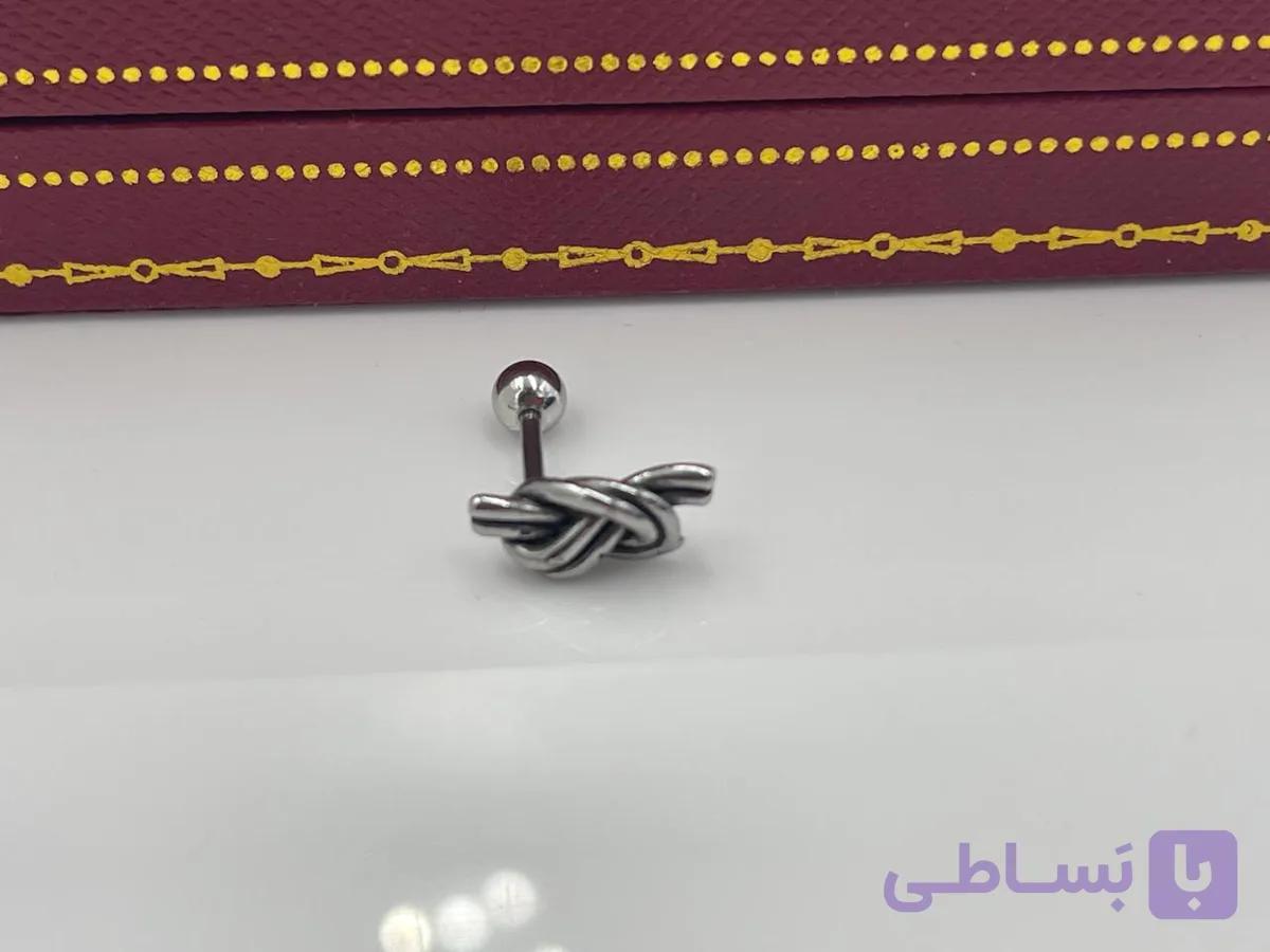 پیرسینگ گوش طرح طناب