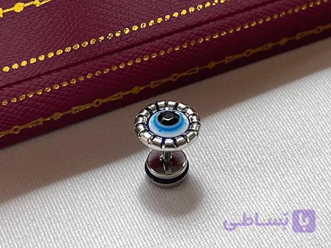 پیرسینگ گوش طرح چشم نظر خاص — تصویر 1
