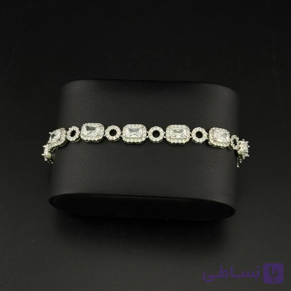 دستبند جواهری طرح هاله (Halo) — تصویر 1