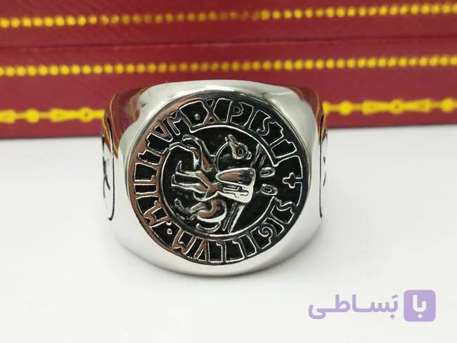 انگشتر مردانه طرح بسیار خاص کد ag3 — تصویر 1