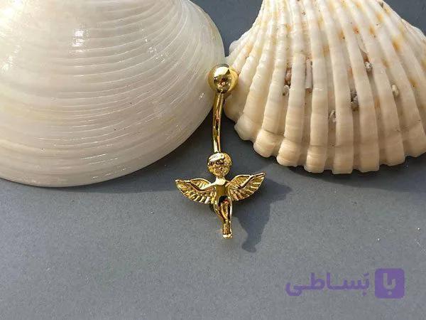 پیرسینگ طرح فرشته طلایی — تصویر 1