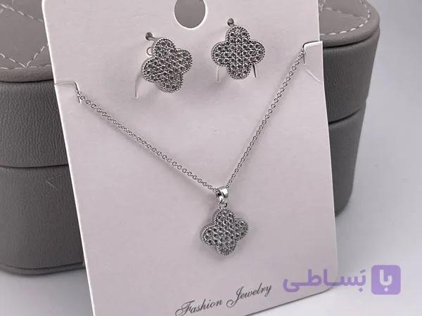 نیم ست ونکلیف فول نگین — تصویر 1