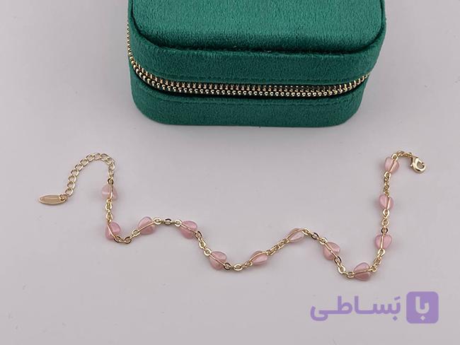 پابند ژوپینگ قلبی صورتی — تصویر 1