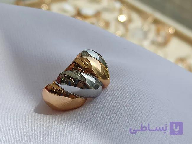انگشتر دو رنگ پرتفینو خاص — تصویر 1