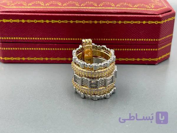 انگشتر پورتوفینو پنج لاین کد 17331752 — تصویر 1