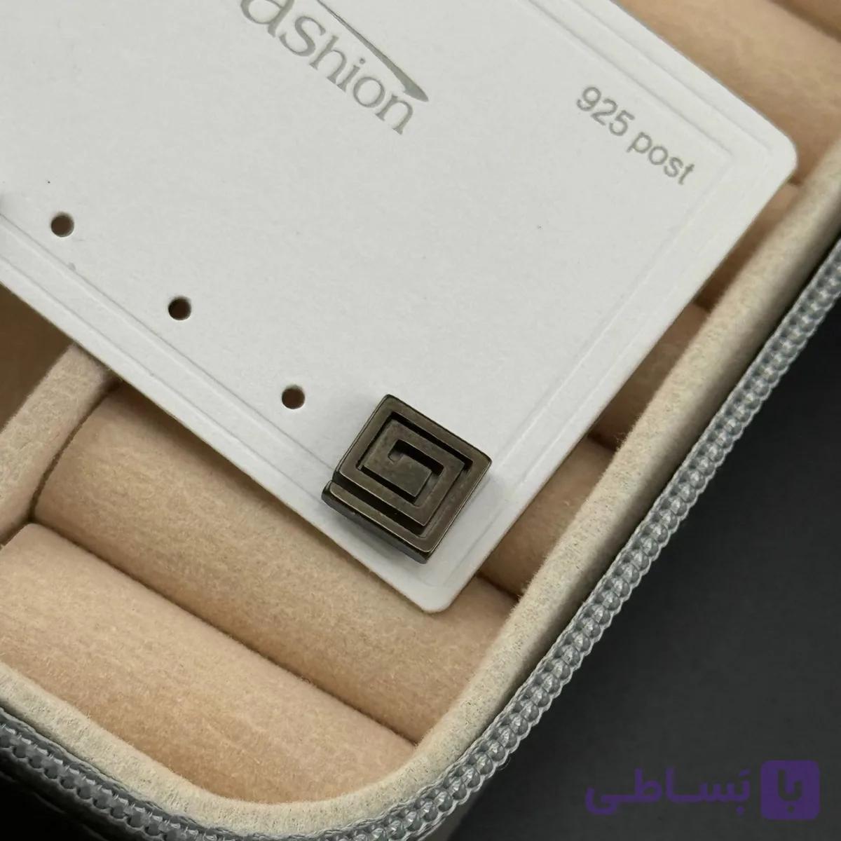 پیرسینگ گوش مشکی کد 13 — تصویر 1