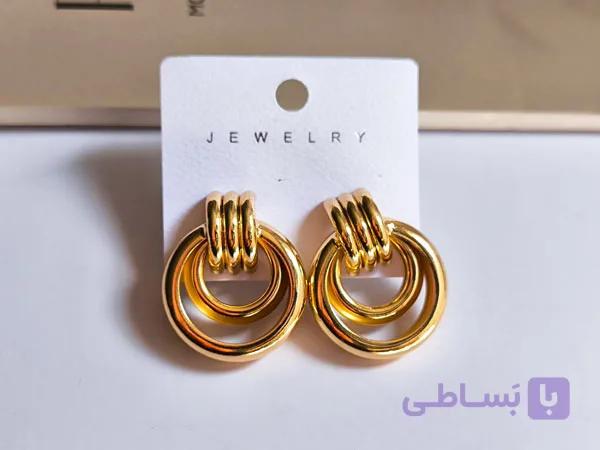 گوشواره طلایی زارا اسپرت دخترانه — تصویر 1