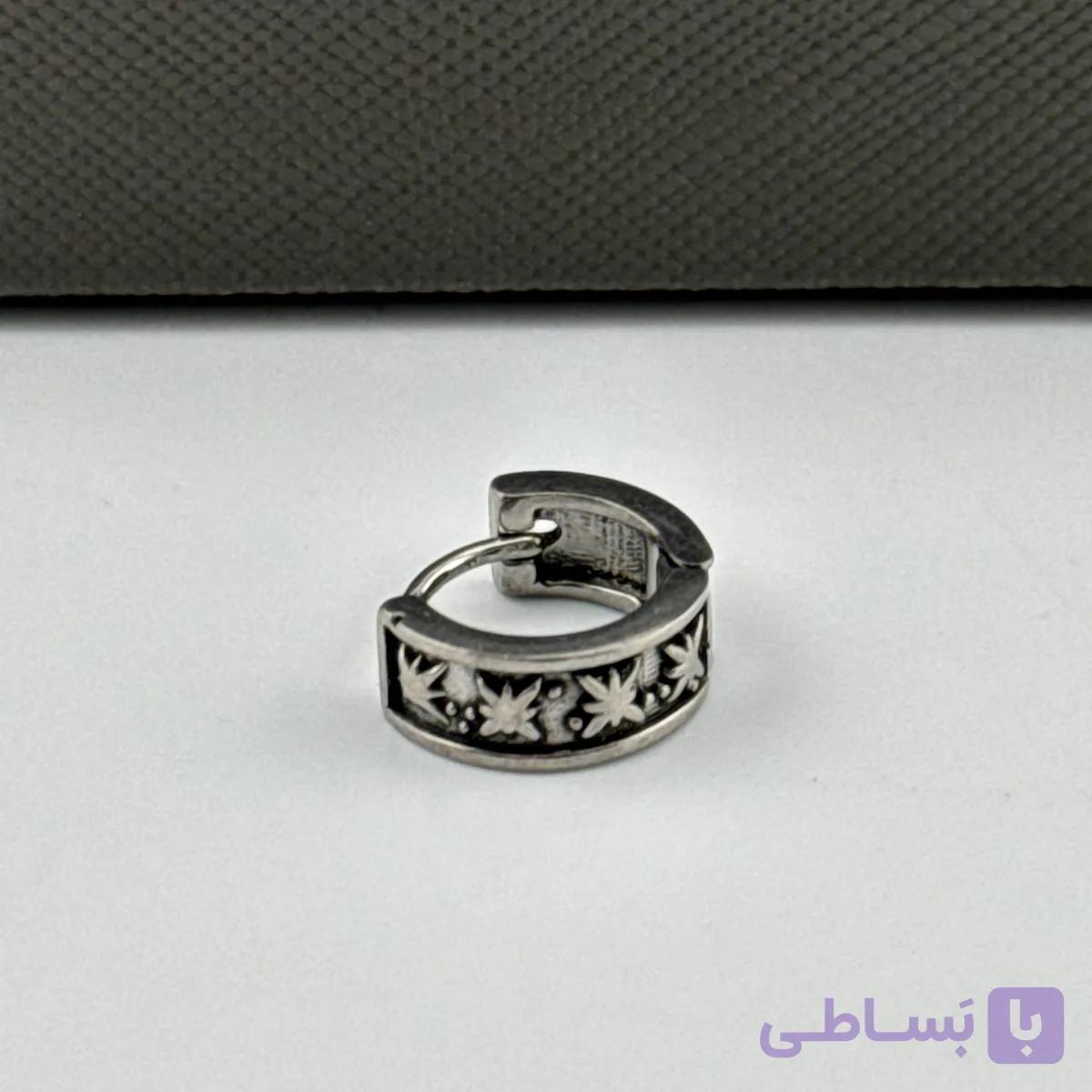 پیرسینگ فیک حلقه ای گوش کد 2104 — تصویر 1