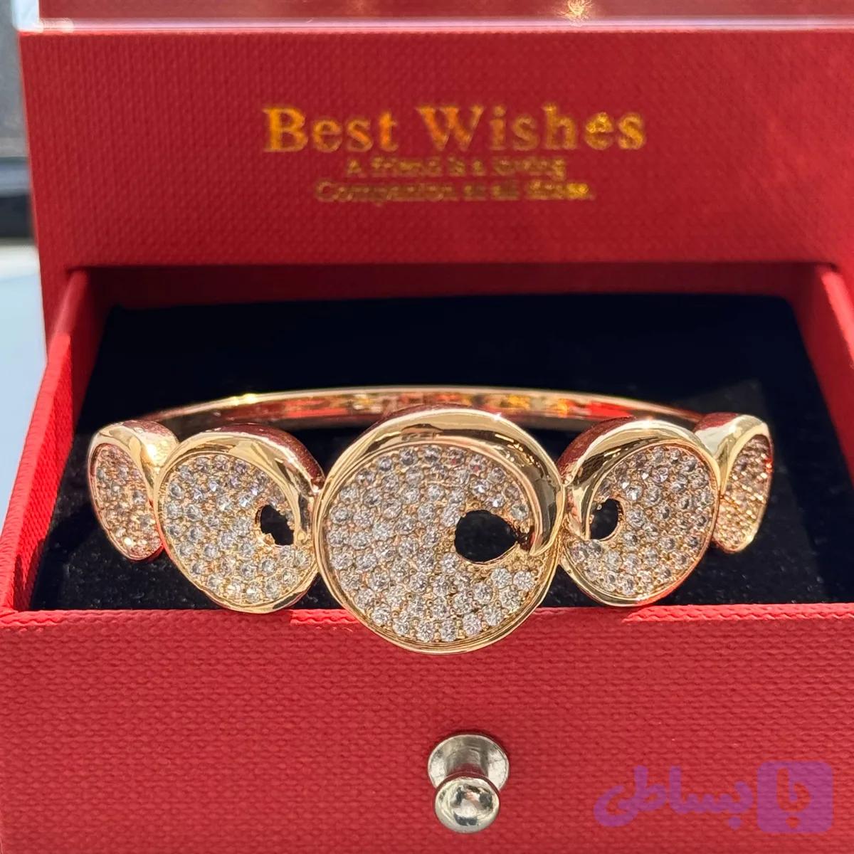 دستبند دخترانه ژوپینگ جواهری لوکس — تصویر 1