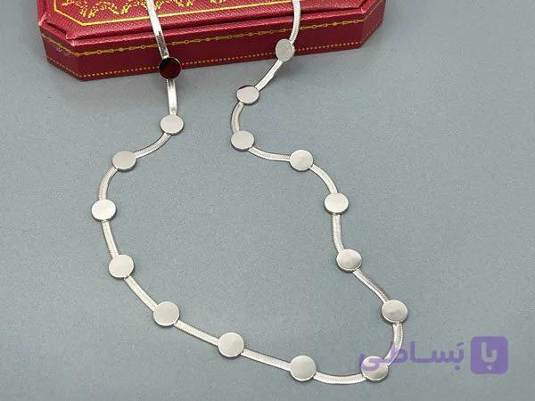 گردنبند ماری طرح سکه — تصویر 1