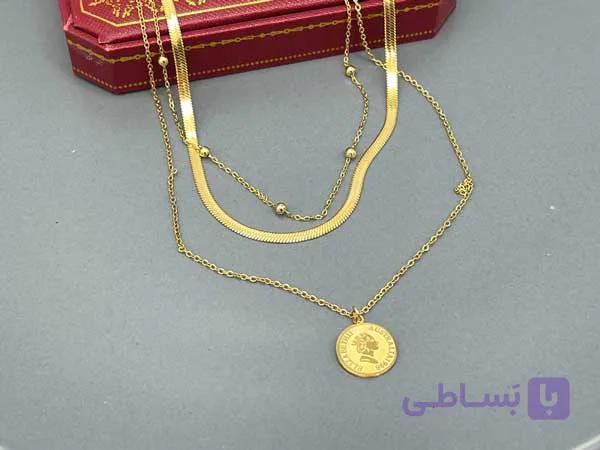 گردنبند سه لاین الیزابت — تصویر 1