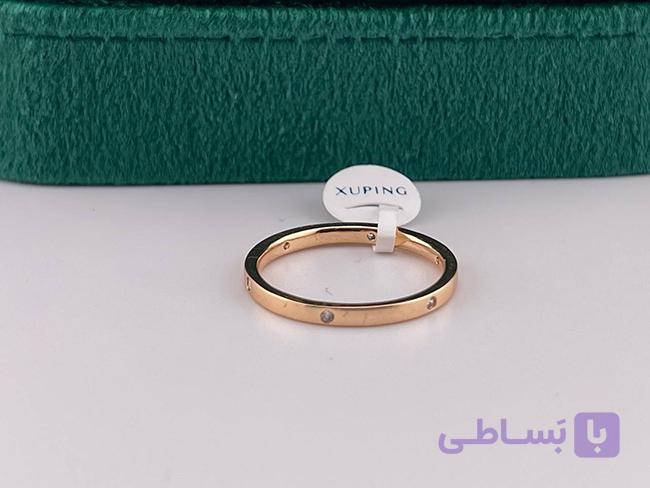 انگشتر رینگی نگین دار ژوپینگ کد C072 — تصویر 1