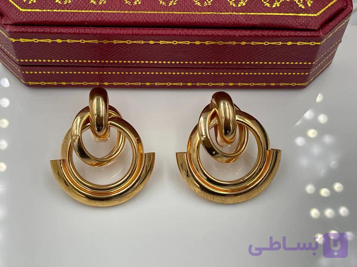 گوشواره زارا طلایی