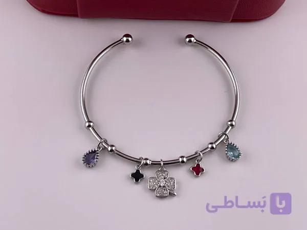 دستبند زنانه آویز دار شیک — تصویر 1