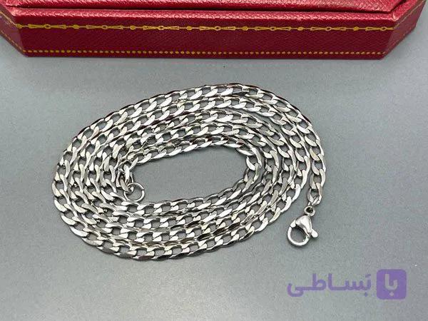 زنجیر کارتیر نقره‌ای — تصویر 1