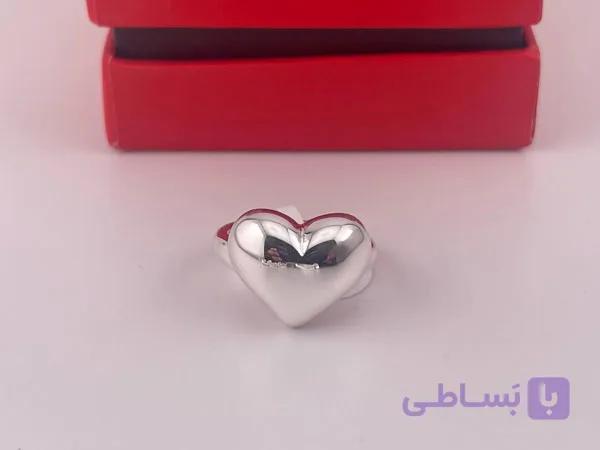 انگشتر قلب فری سایز — تصویر 1