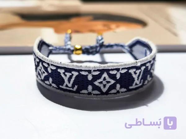 دستبند دخترانه پارچه ای لوی ویتون — تصویر 1