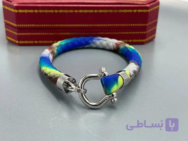 دستبند OMEGA مولتی کالر با بند رابر — تصویر 1