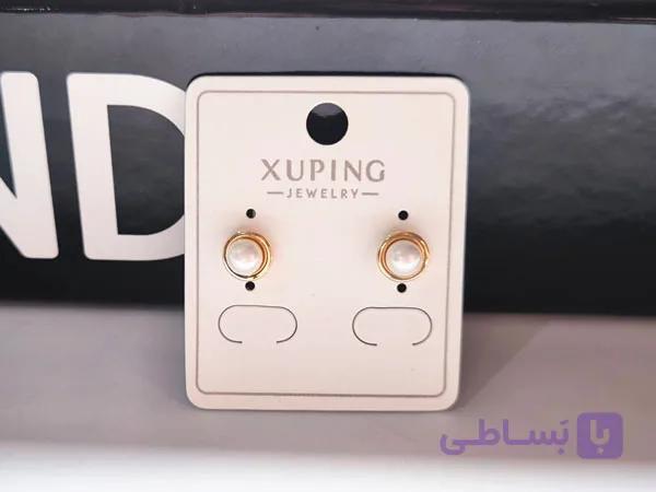گل گوش مرواریدی ظریف میخی ژوپینگ کد 10507 — تصویر 1