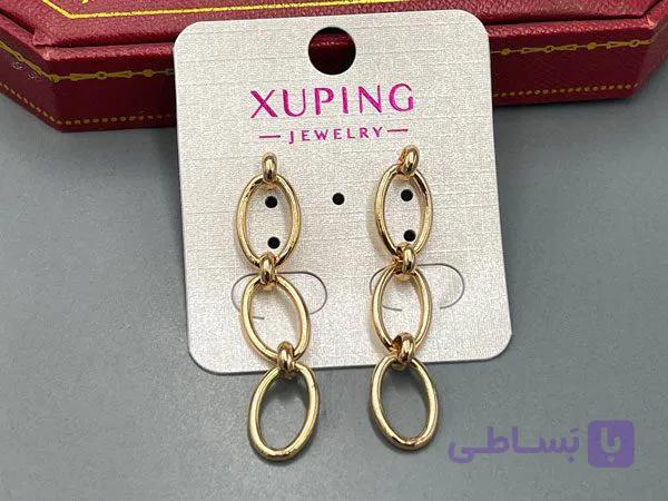 گوشواره طرح کارتیر میخی — تصویر 1
