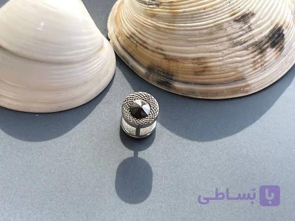 پیرسینگ گوش نقره ای — تصویر 1