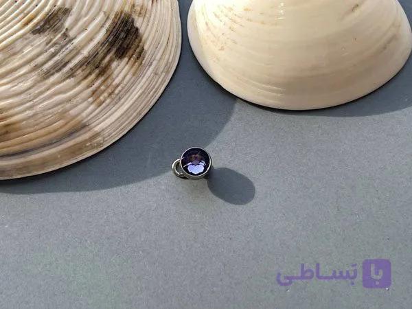 نگین میکرودرمال سورمه ای — تصویر 1