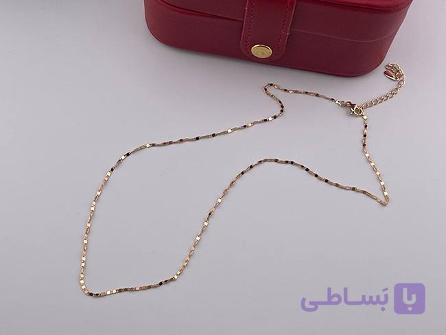 گردنبند ژوپینگ مینیمال آینه ای — تصویر 1