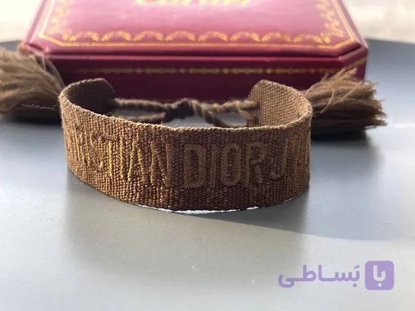 دستبند دیور قهوه ای — تصویر 1