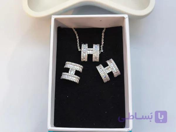 نیم ست هرمس مجلسی نگینی — تصویر 1