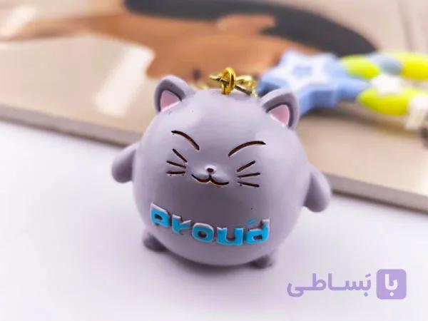 جا کلیدی گربه خمیری کیوت کد 11174 — تصویر 1