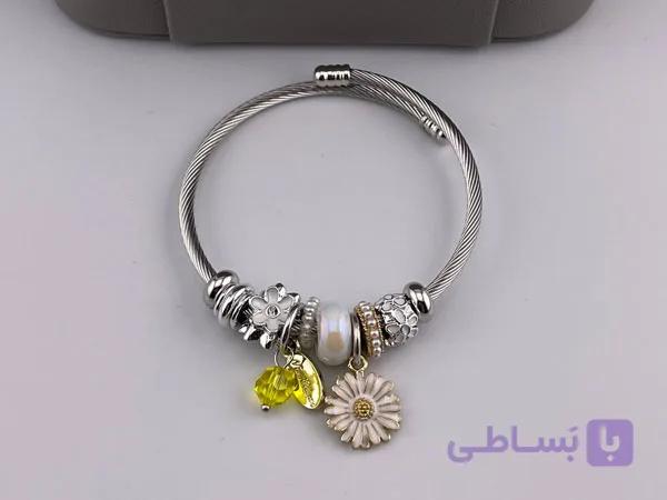 دستبند طرح گل پاندورا — تصویر 1