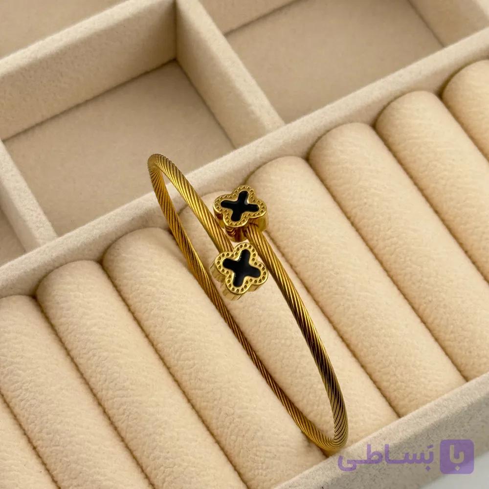 دستبند بنگل طرح ون کلیف (Van Cleef) — تصویر 1