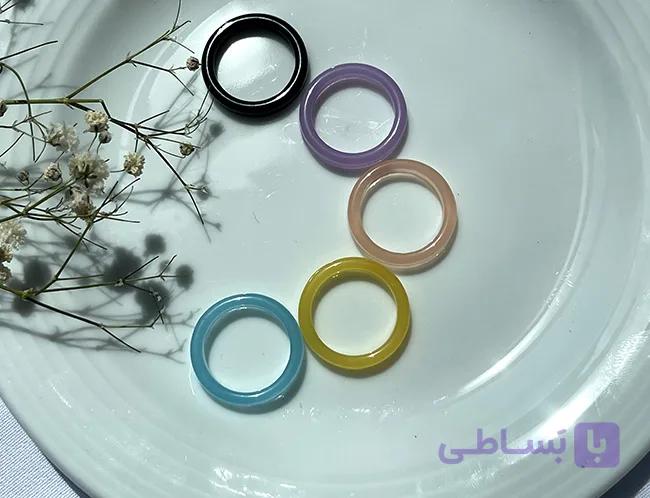 پک انگشتر رنگین کمان