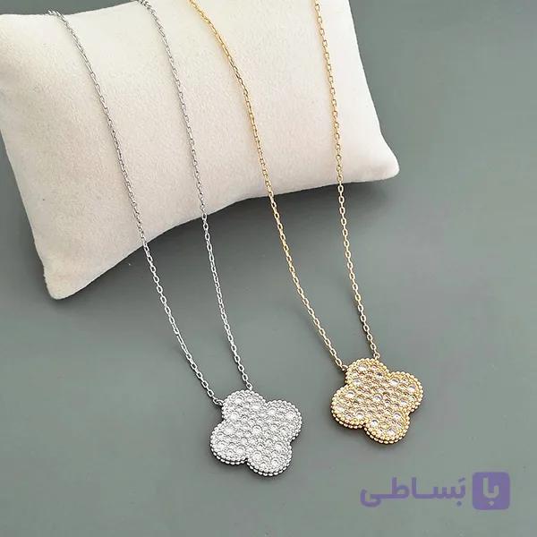 گردنبند ونکلیف نگینی
