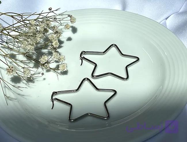 گوشواره طرح ستاره — تصویر 1