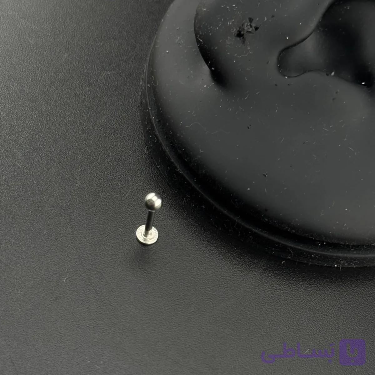 پیرسینگ ساده طرح  گوی — تصویر 1