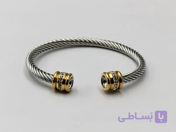 دستبند دیوید یورمن دوسر طلایی — تصویر 1
