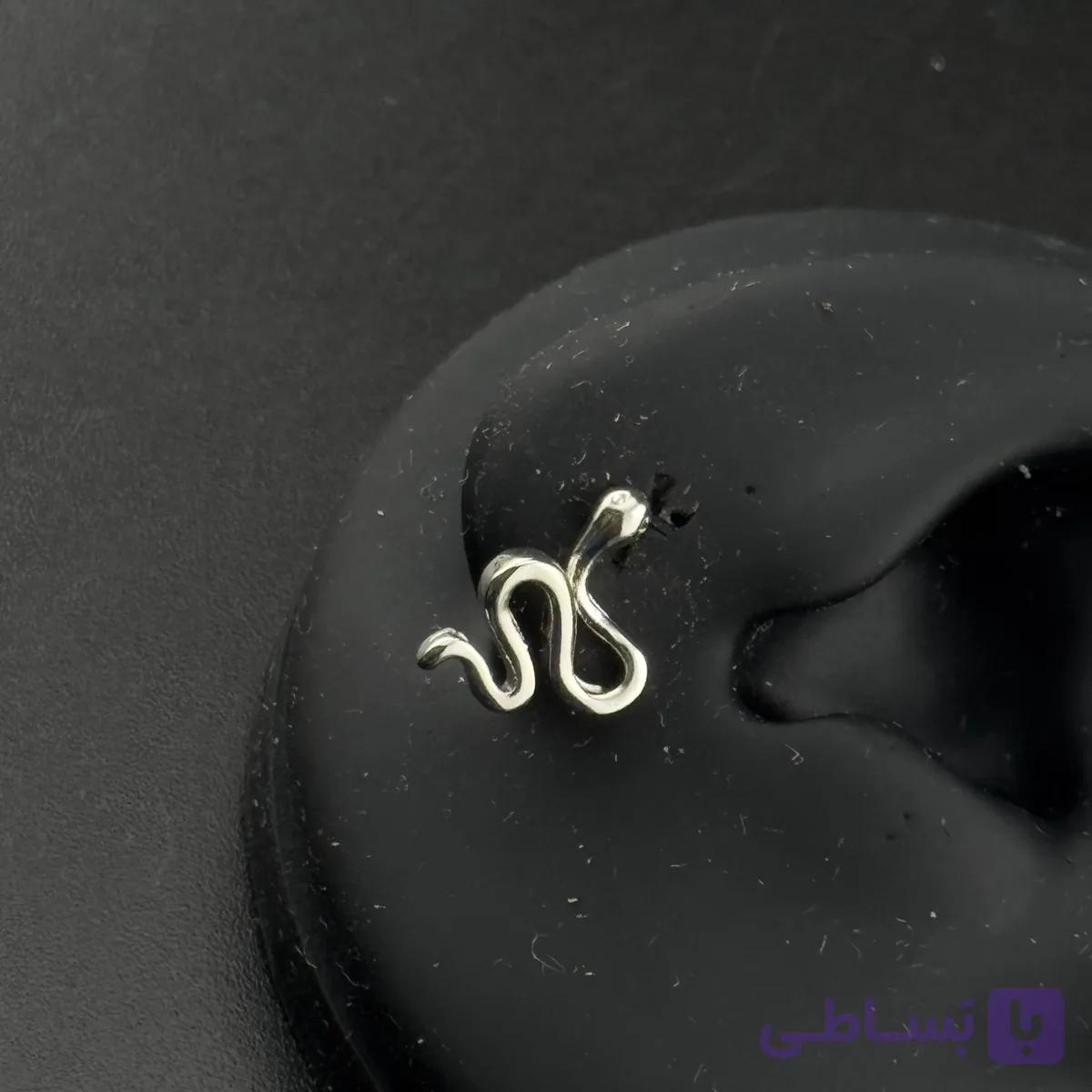 پیرسینگ مار استیل — تصویر 1