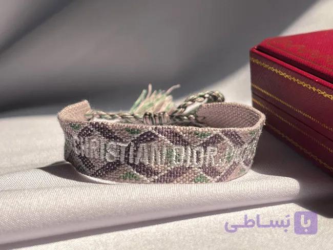 دستبند دیور رنگ یاسی کد Dr5 — تصویر 1