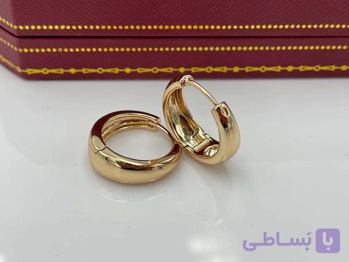گوشواره طرح ساده ژوپینگ — تصویر 1