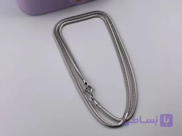 گردنبند ماری مردانه استیل — تصویر 1