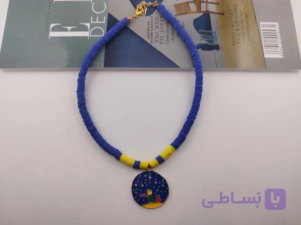 گردنبند فیمو فانتزی تابستانی — تصویر 1
