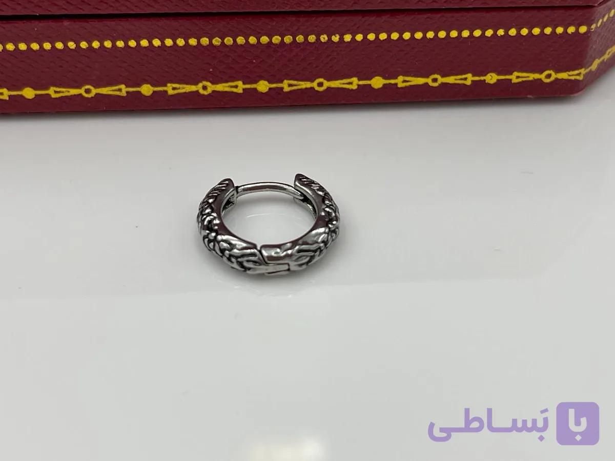 پیرسینگ گوش نقش دار — تصویر 1