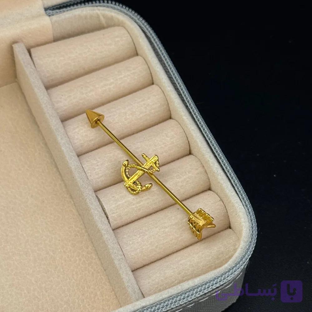 پیرسینگ محوری اینداستریال گوش کد 6 — تصویر 1