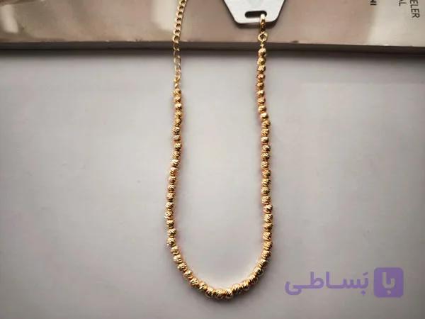 پابند گوی طلایی ساده — تصویر 1